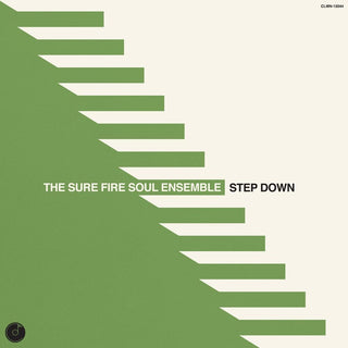 the album cover for Sure Fire Soul Ensemble - Step Down - Cream [Colored Vinyl]