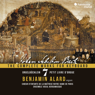the album cover for Benjamin Alard - Orgelbuchlein Bwv 599-644 - Bach: Complete Works