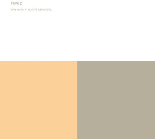 the album cover for Alva Noto & Ryuichi Sakamoto - Revep