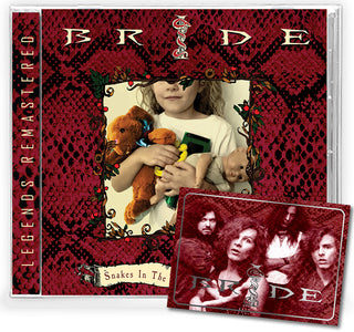 the album cover for The bride - Snakes In the Playground Demos