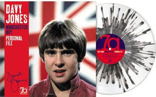 Davy Jones- Manchester Boy: Personal File - 180gm Black & White Splatter Vinyl