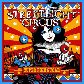the album cover for Streetlight Circus - Super Fine Sugar
