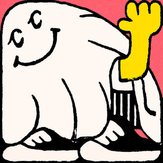 the album cover for TV Blonde - Ghost In My Mirror