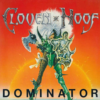 the album cover for Cloven Hoof - Dominator