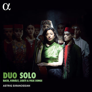 the album cover for J Bach .S. / Siranossian - Duo Solo