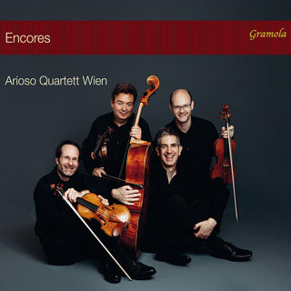 the album cover for J Bach .S. / Arioso Quartett Wien - Encores