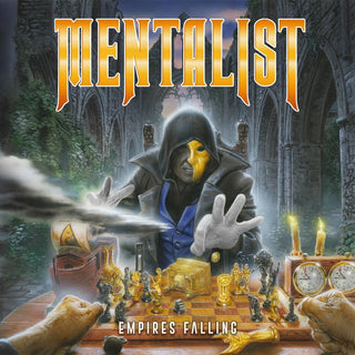 the album cover for Mentalist - Empires Falling