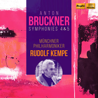 the album cover for Bruckner / Munchner Philharmoniker - Symphonies 4 & 5 (2pk)