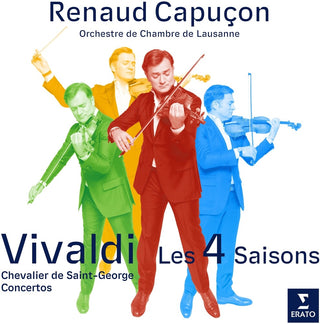 the album cover for Renaud Capucon - Vivaldi: Four Seasons Chevalier De Saint-Georges