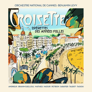the album cover for PATRICIA PETIBON - Croisette (French Musical Arias)