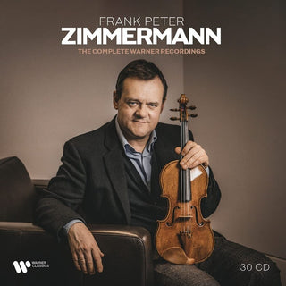 the album cover for Frank Peter Zimmermann - Complete Warner Classics Recordings
