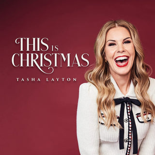 the album cover for Tasha Layton - This Is Christmas