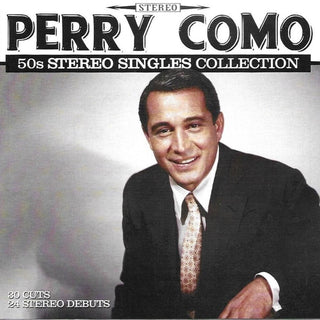 the album cover for Perry Como - Fifties Stereo Singles Collection / Catch Falling