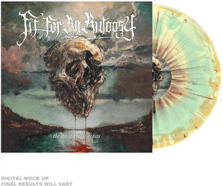 Fit for an Autopsy- The Sea of Tragic Beasts - Yellow, Mint & Orange Splatter