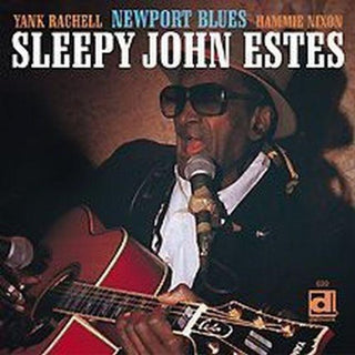 the album cover for Sleepy Estes John - Newport Blues
