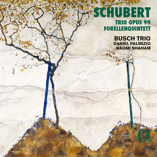 the album cover for Schubert / Busch Trio / Daniel Palmizio - Trio Op. 99 Forellenquintett