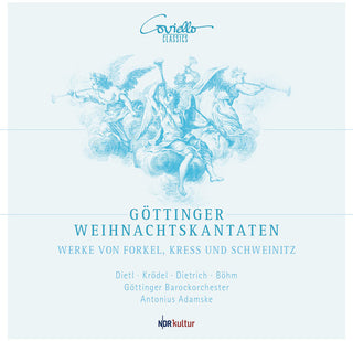 the album cover for Forkel / Kress / Kummel / Kerstin Dietl - Gottinger Weihanchtskantaten