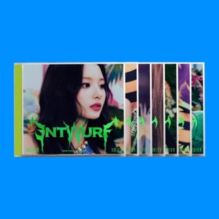 the album cover for NMIXX - Entwurf [Import Jewel Case Version - incl. 16pg Photo Book + Photo Card]