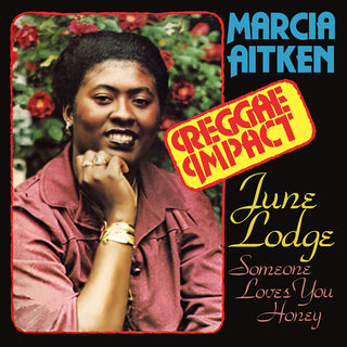 the album cover for Marcia Aitken  / Lodge,June - Reggae Impact / First Time Around (Uk)