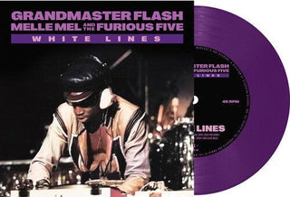 Grandmaster Flash- White Lines - Purple