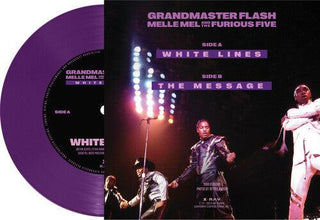 Grandmaster Flash- White Lines - Purple