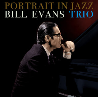 the album cover for Bill Evans - Portrait In Jazz - Includes Bonus Tracks