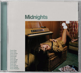 the album cover for Taylor Swift - Midnights [Jade Green Edition - Clean] 
