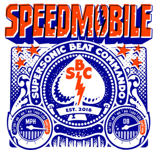 the album cover for Speedmobile - Supersonic Beat Commando [Digipak]