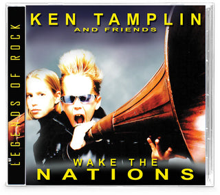 the album cover for Ken Tamplin - Wake The Nations