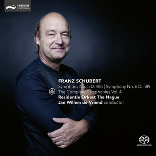 the album cover for Schubert / Residentie Orkest The Hague - Complete Symphonies Vol. 4 - Symphony No. 5 D. 485