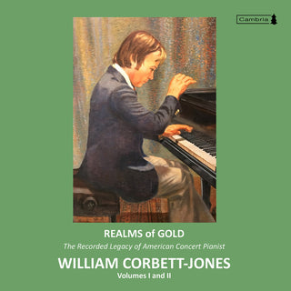 the album cover for J Bach .S. / Bartok / Brahms / Chopin - Realms Of Gold - The Recorded Legacy Of American