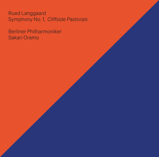 the album cover for Langgaard / Berliner Philharmoniker - Symphony No. 1 Cliffside Pastorals (Hybr)
