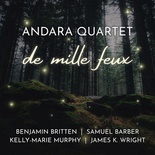 the album cover for Barber / Britten / Murphy - De Mille Feux