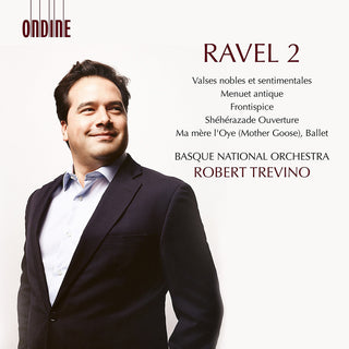 the album cover for Ravel / Basque National Orchestra - Valses Nobles Et Sentimentales Menuet Antique