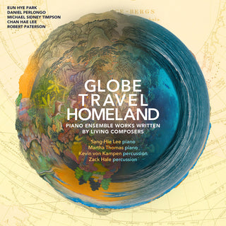the album cover for Lee / Park / Patterson / Perlongo - Piano Ensemble Works Written By Living Composers