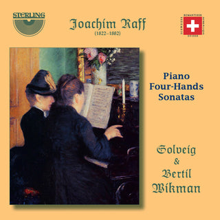 the album cover for Raff / Wikman - Piano Four-Hands Sonatas