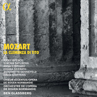 the album cover for Mozart / Orchestre De L'opera De Rouen Normandie - La Clemenza Di Tito