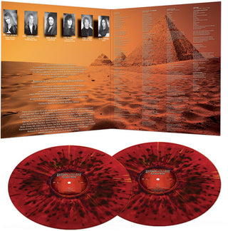 Shadow Gallery- Carved In Stone - Red/black Splatter