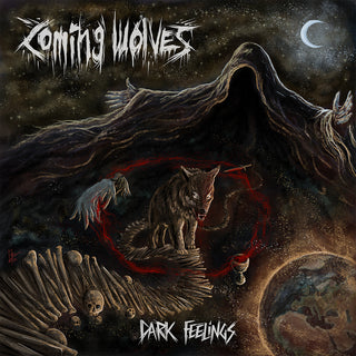 the album cover for Coming Wolves - Dark Feelings