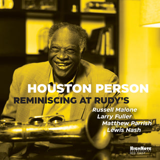 the album cover for Houston Person - Reminiscing At Rudy's