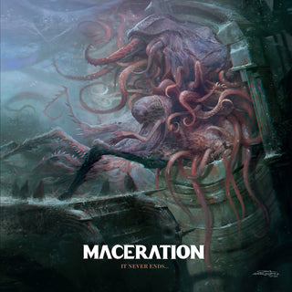 the album cover for Maceration - It Never Ends...