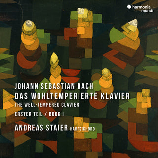 the album cover for Andreas Staier - Well-Tempered Clavier - Book 1