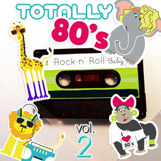 the album cover for Various Artists - Totally 80's Lullabies, Vol. 2 (Various Artist)