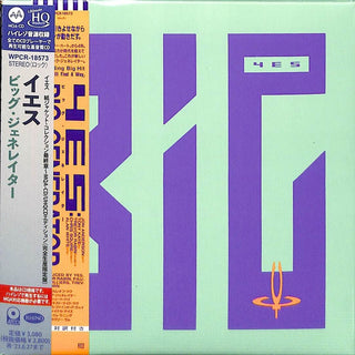 the album cover for Yes - Big Generator - UHQCD x MQA-CD / Paper Sleeve