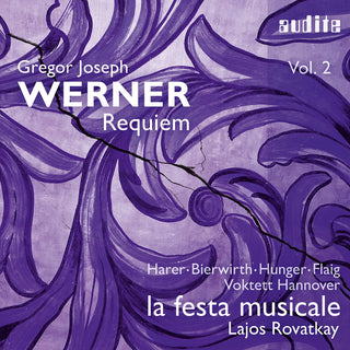 the album cover for Werner / Harer / Bierwirth - Requiem
