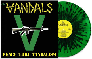 The Vandals- Peace Thru Vandalism - Green/black Splatter