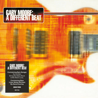the album cover for Gary Moore - A Different Beat