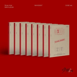 the album cover for Stray Kids - Maxident (Paper Case Version) - incl. Photo Book, Lyric Paper, Photo Card + Mini Poster