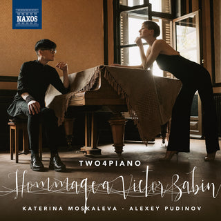 the album cover for Tchaikovsky / Moskaleva - Hommage a Victor Babin