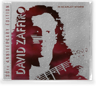 the album cover for Zaffriro, David - In Scarlet Storm